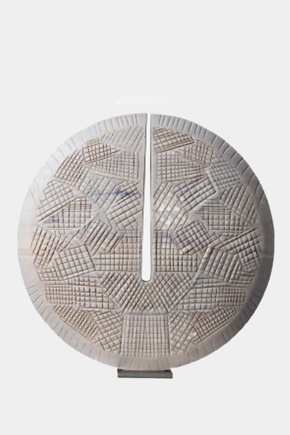 Abstract Wooden Disc Sculpture #AWS 015