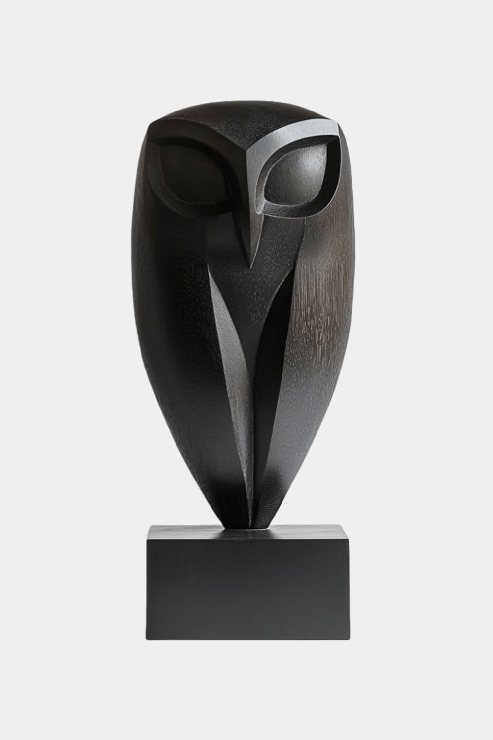Modern Black Owl Sculpture #ACF 031