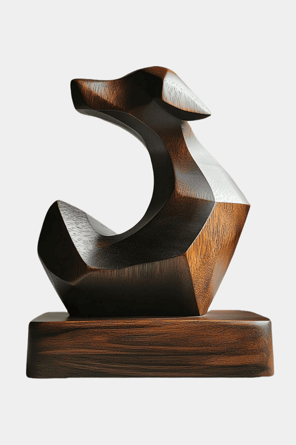 Modern Abstract Wooden Sculpture #ACF 049