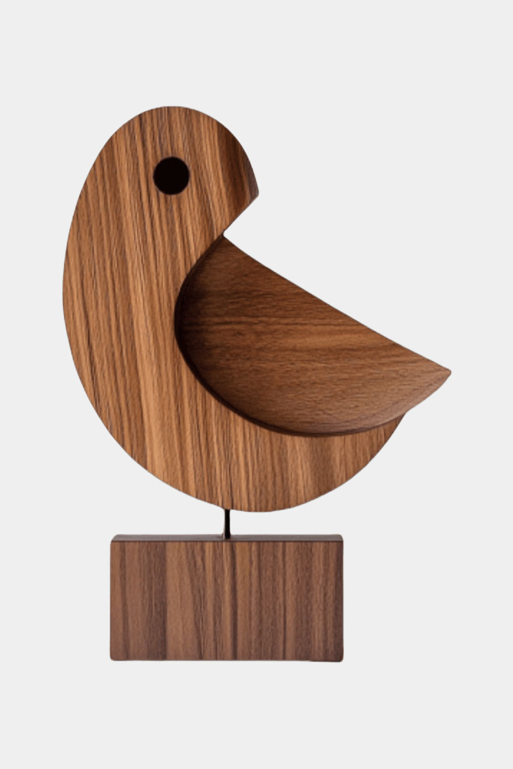 Minimalist Wooden Bird Sculpture #ACF 058