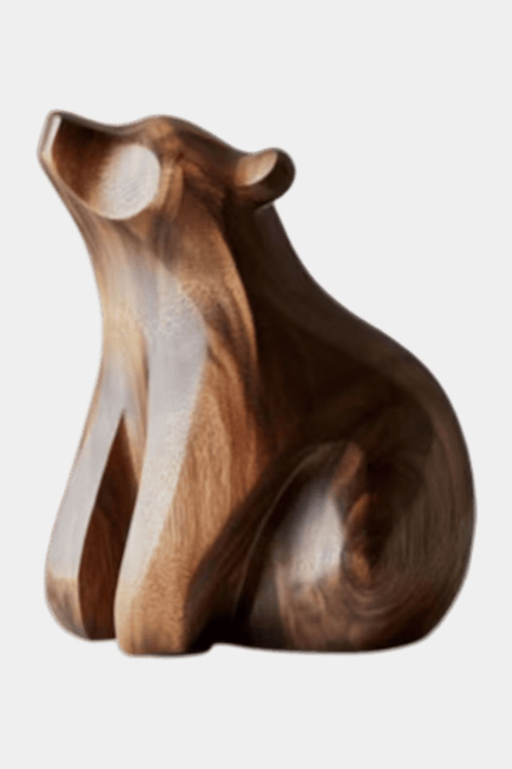 Minimalist Wooden Bear Sculpture #ACF 063