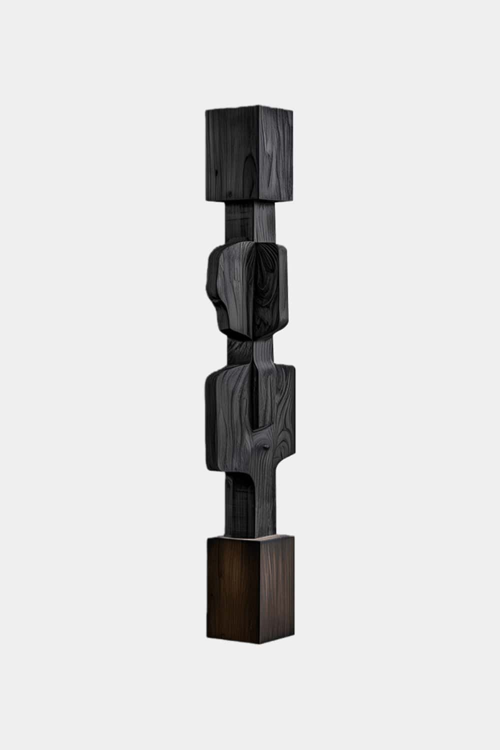 Modern Minimalist Dark Sculpture #ACF 002