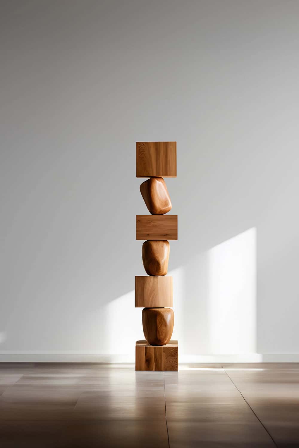 Large Modern Wooden Sculpture #ACF 006