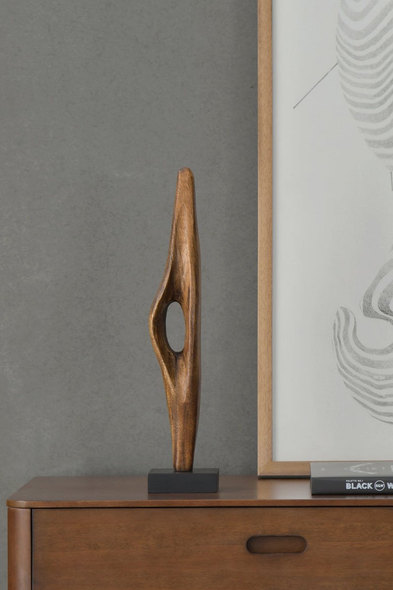 Organic Abstract Wooden Sculpture #AWS 013