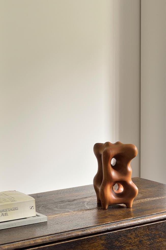 Geometric Abstract Wooden Sculptur #AWS 019