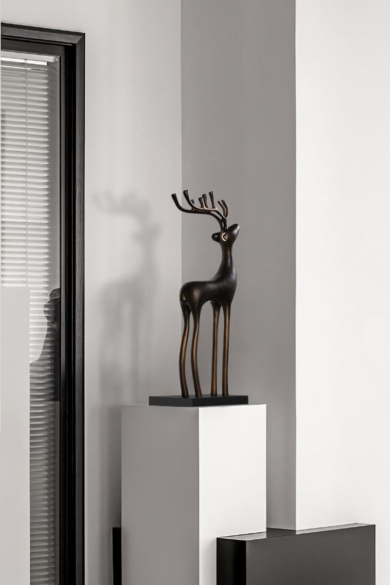 Modern Abstract Deer Sculpture #AWS 009