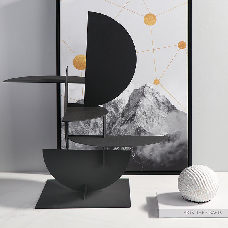 Geometric Abstract Metal Sculpture #AWS 005