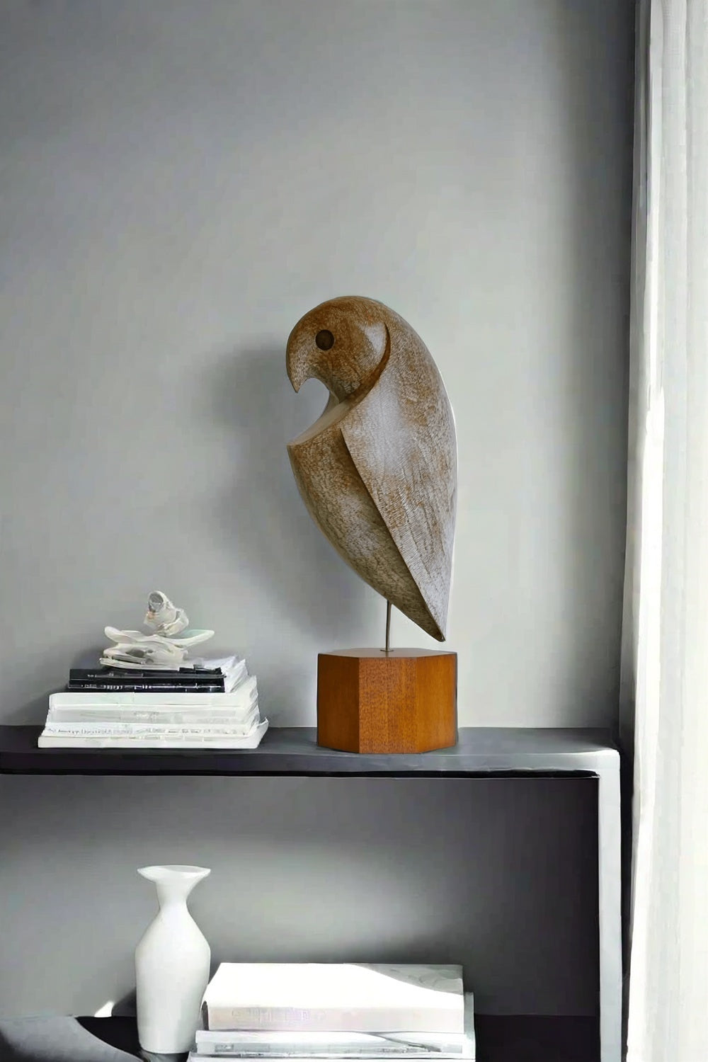 Modern Owl Sculpture Decor #ACF 025