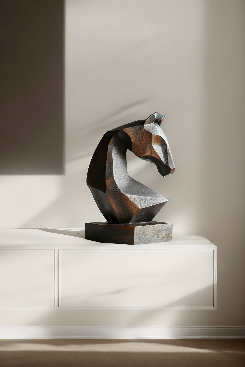 Abstract Horse Head Sculpture #ACF 037