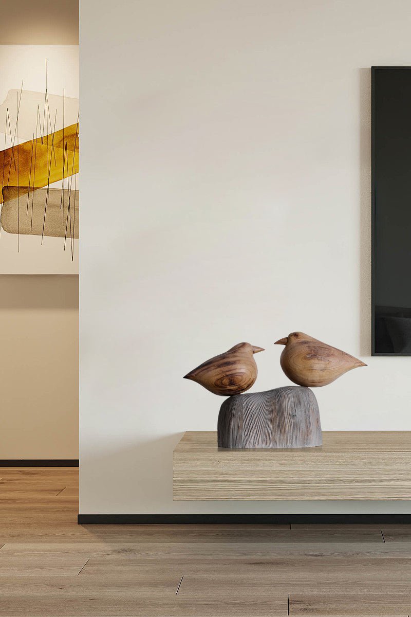 Abstract Wooden Bird Sculpture #AWS 011