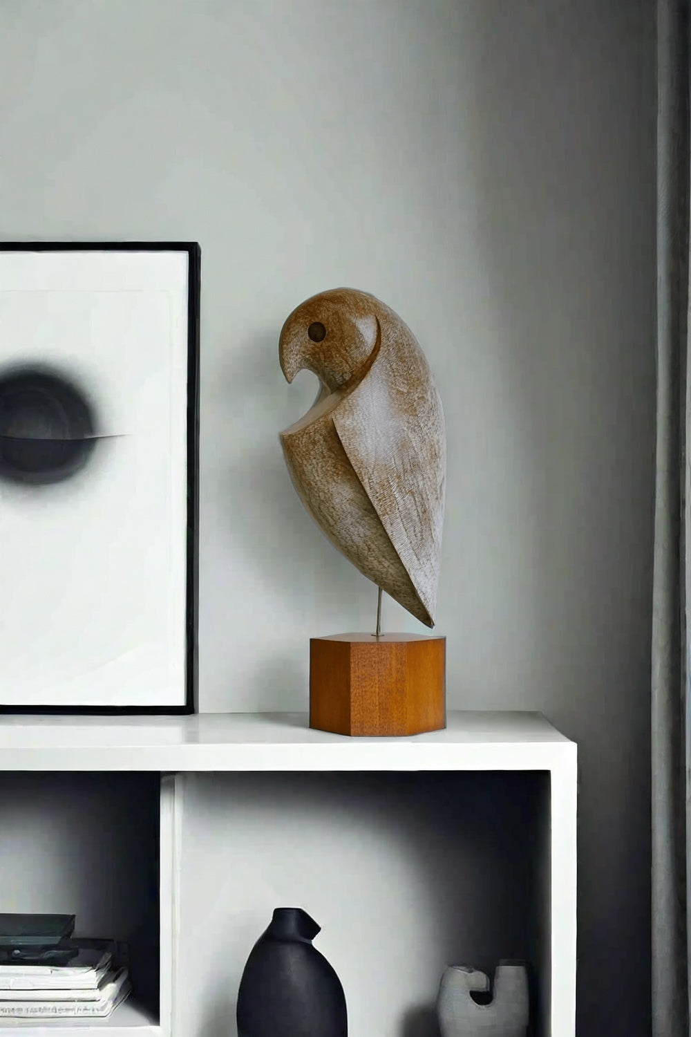 Modern Owl Sculpture Decor #ACF 025