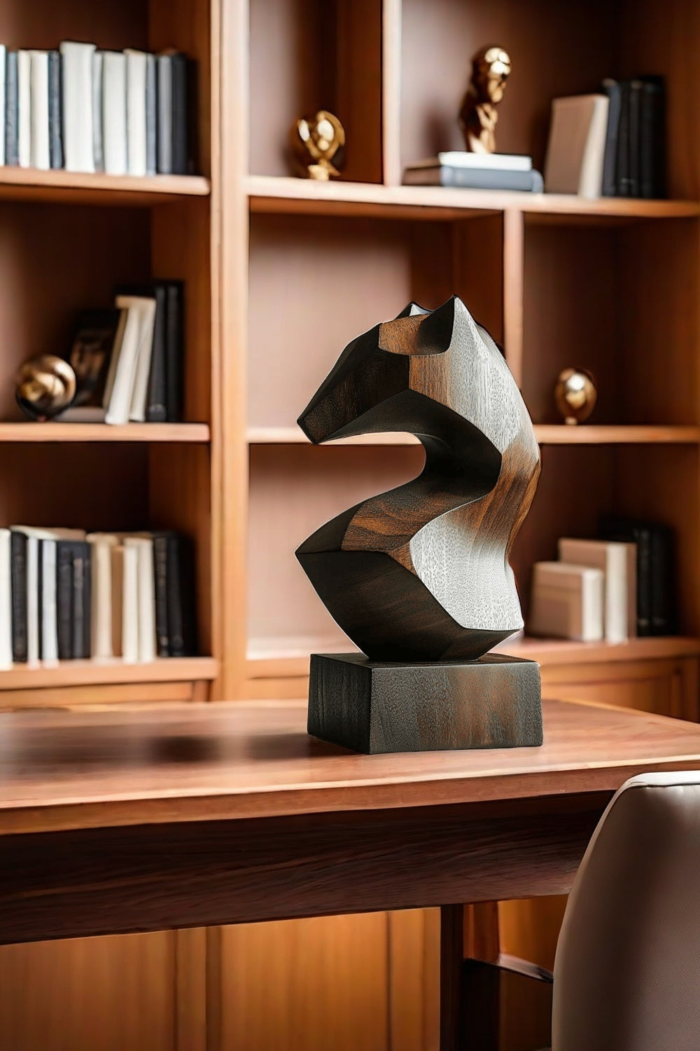 Abstract Wooden Animal Sculpture #ACF 042