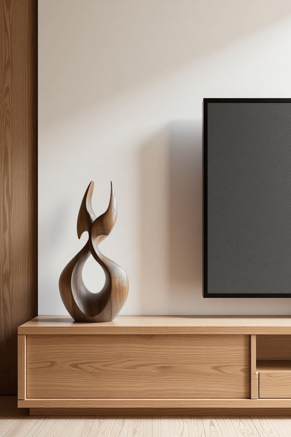 Abstract Wooden Bird Sculpture #ACF 068