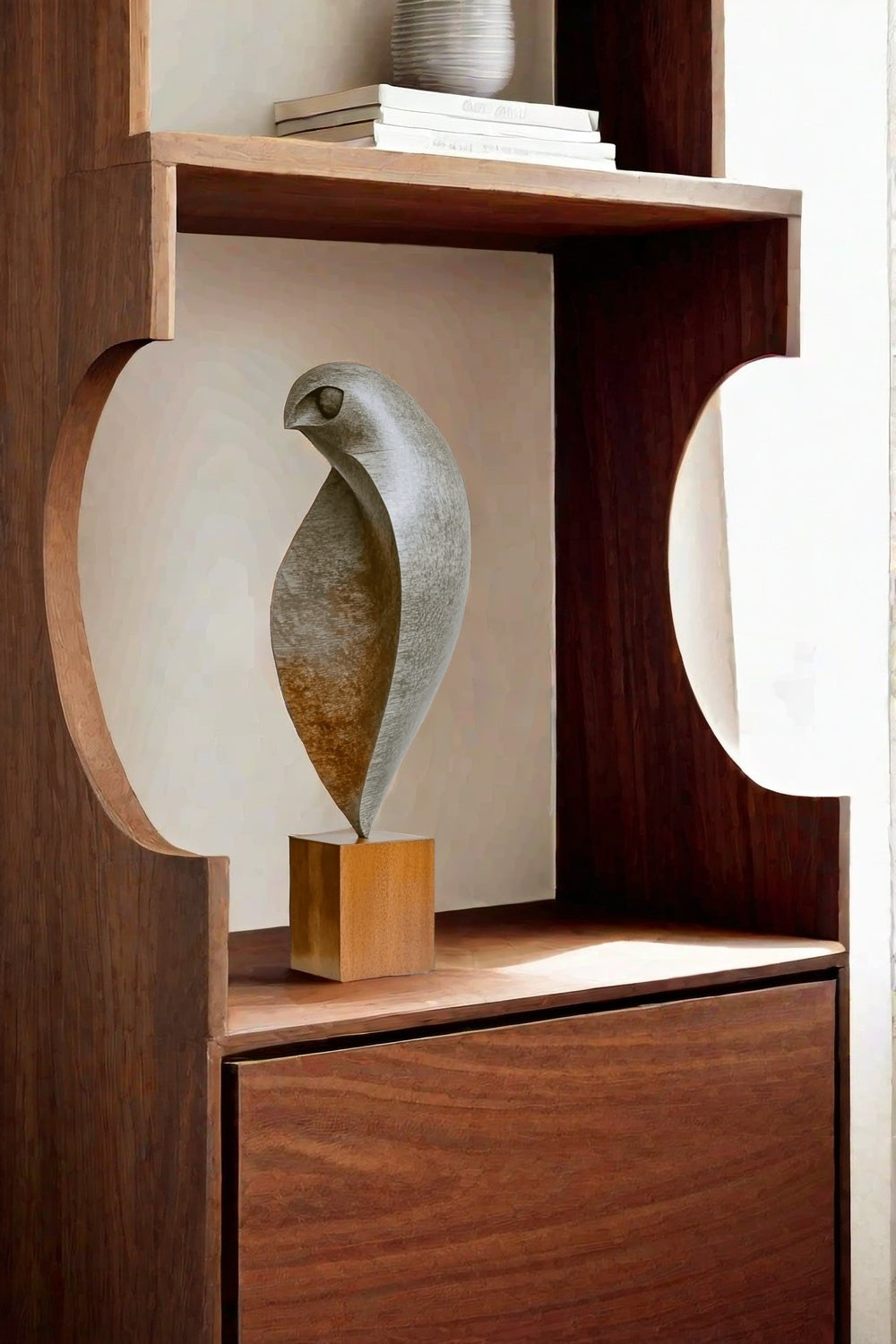 Minimalist Owl Sculpture Decor #ACF 024