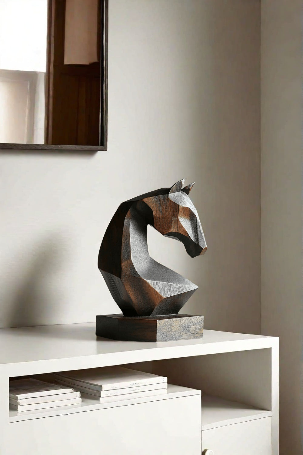 Abstract Horse Head Sculpture #ACF 037