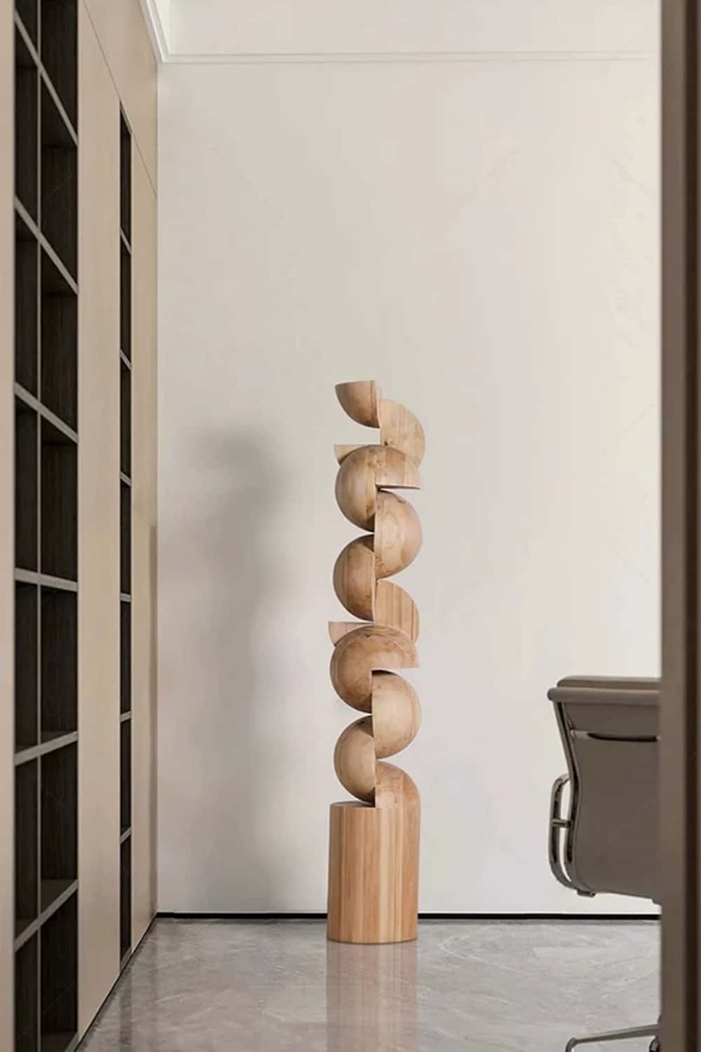 Large Minimalist Geometric Sculpture #ACF 004