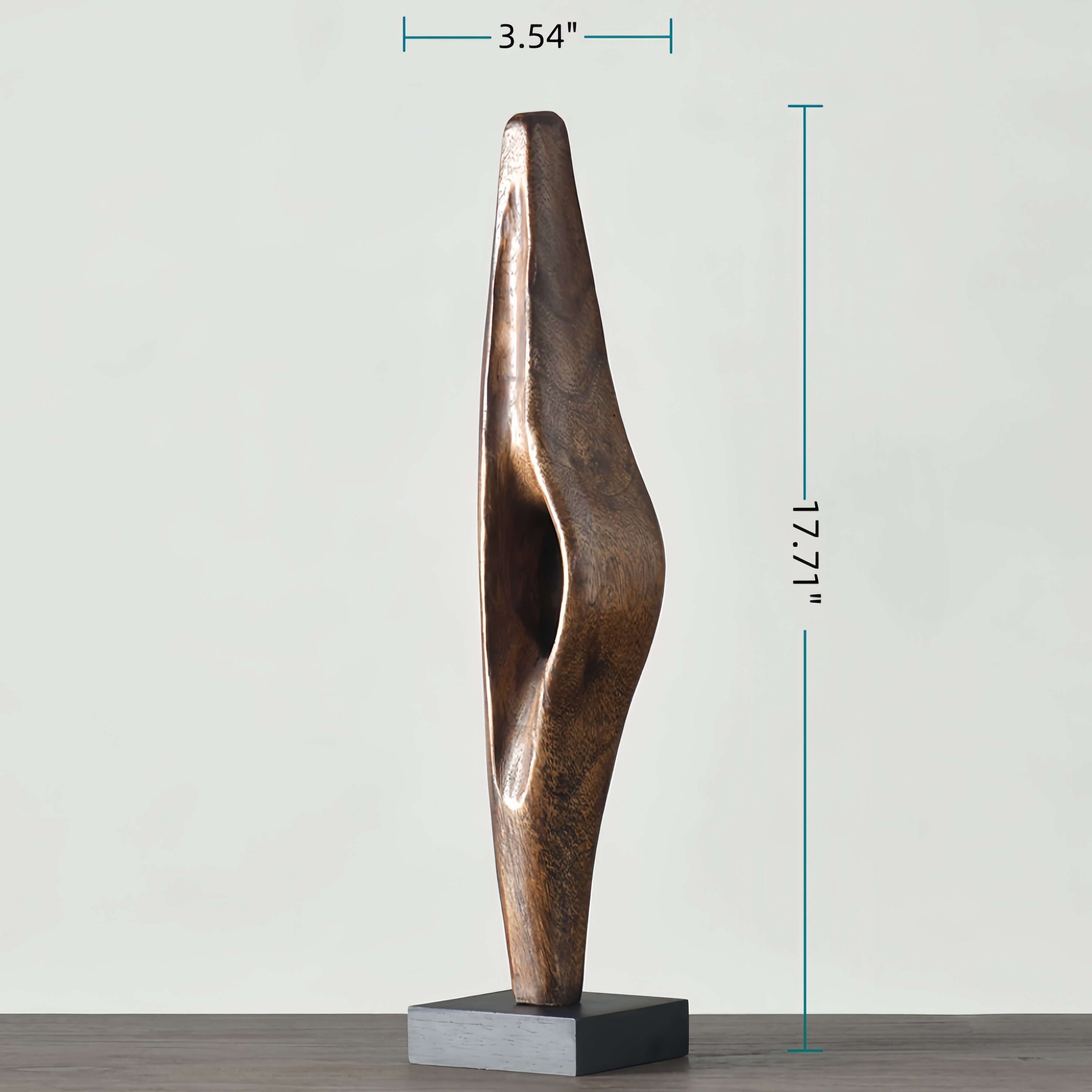 Organic Abstract Wooden Sculpture #AWS 013
