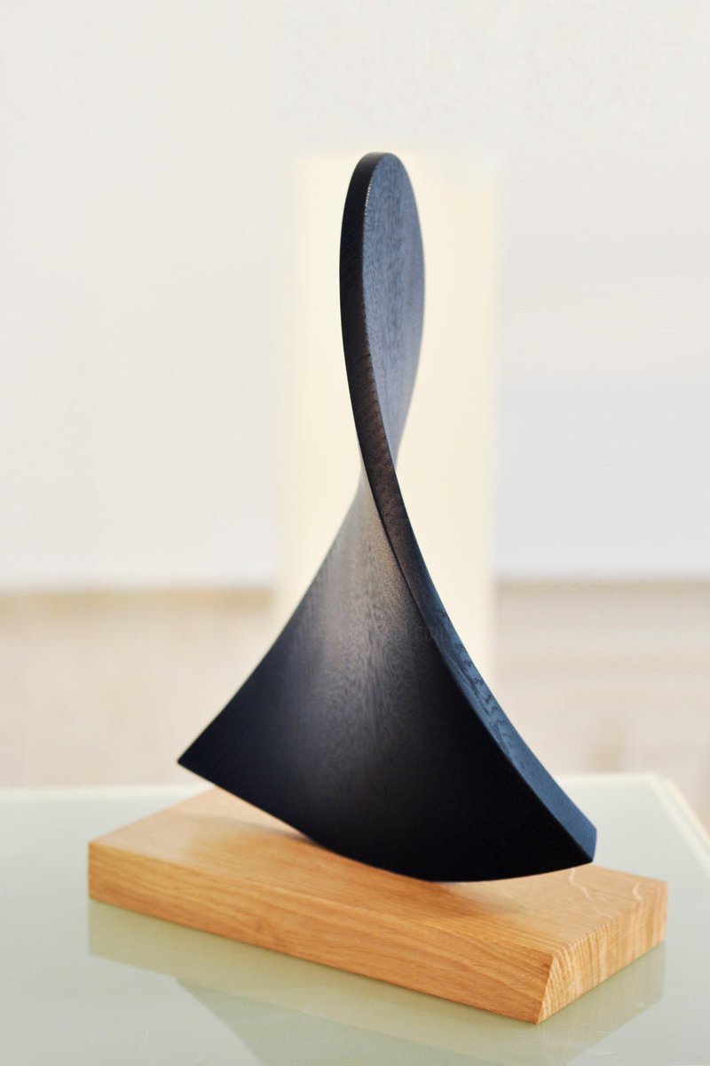 Minimal Abstract Wooden Sculpture #AWS 020