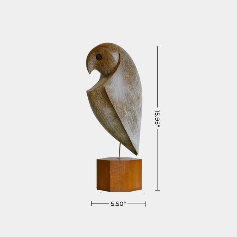 Modern Owl Sculpture Decor #ACF 025