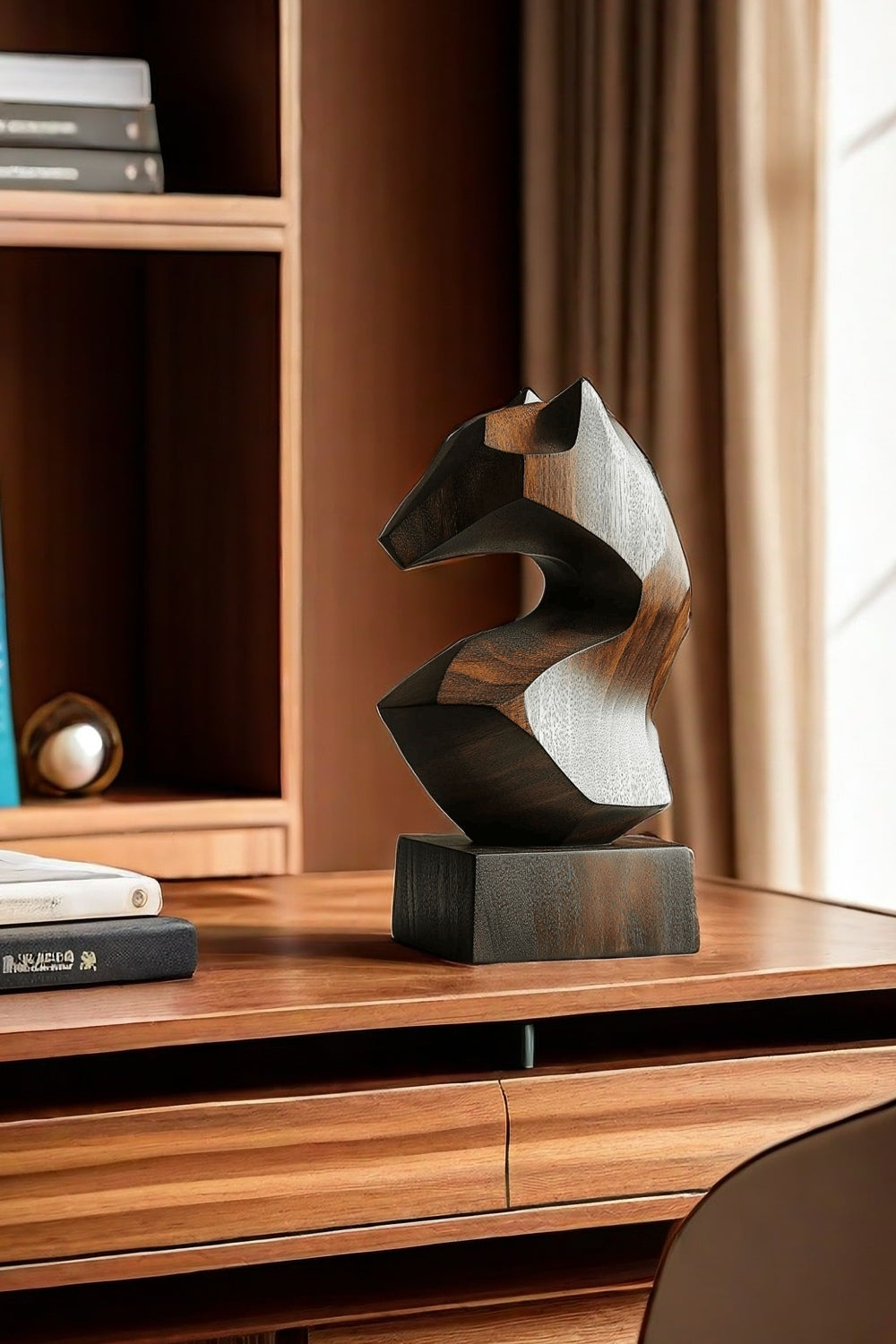 Abstract Wooden Animal Sculpture #ACF 042