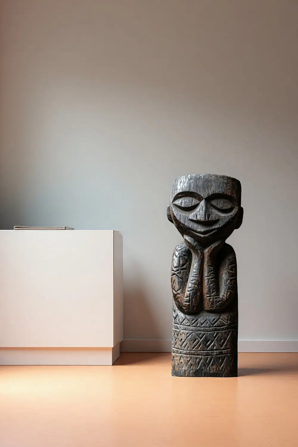 Large Tribal Wooden Figure #ACF 014
