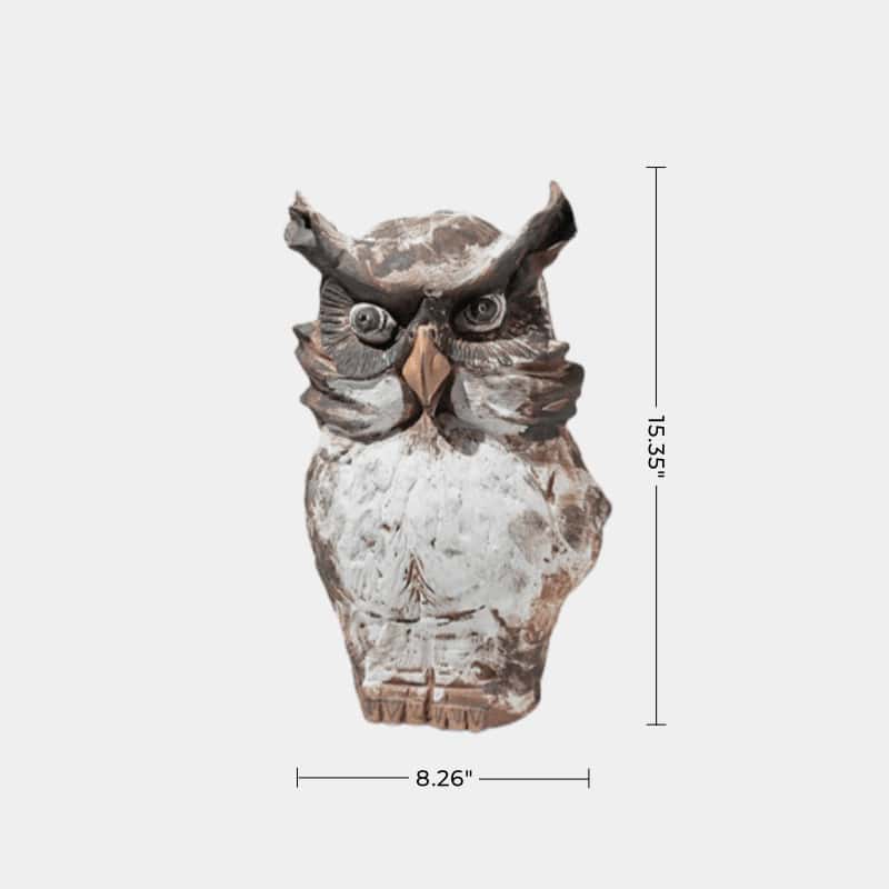 Large Rustic Owl Sculpture #ACF 019