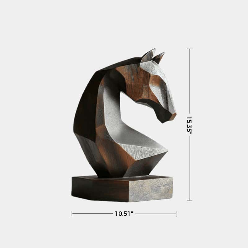 Abstract Horse Head Sculpture #ACF 037