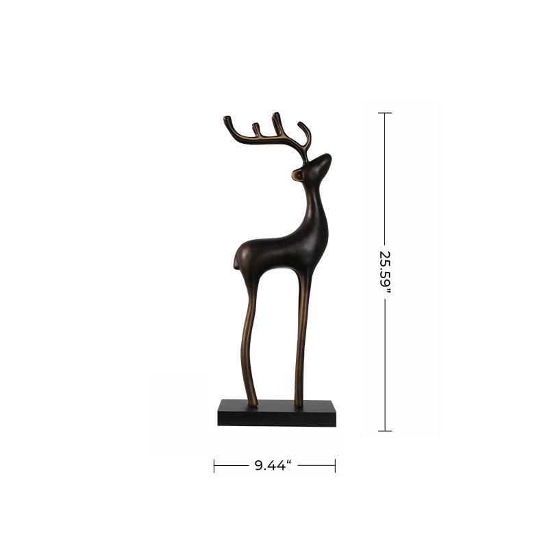 Modern Abstract Deer Sculpture #AWS 009