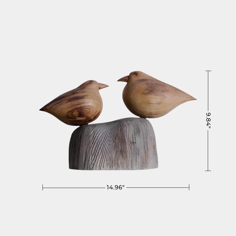 Abstract Wooden Bird Sculpture #AWS 011