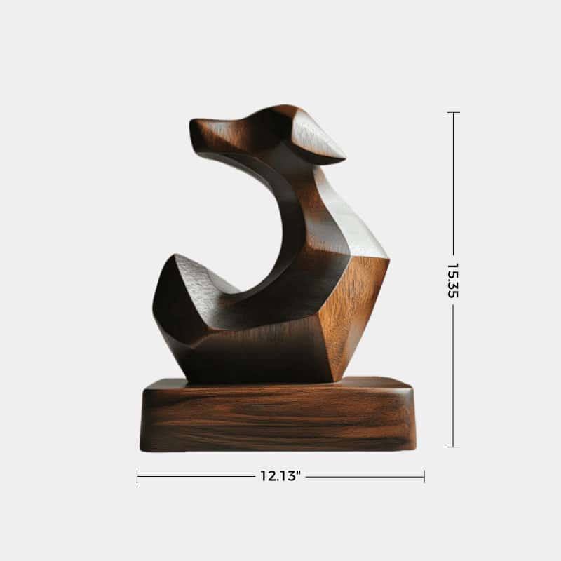 Modern Abstract Wooden Sculpture #ACF 049