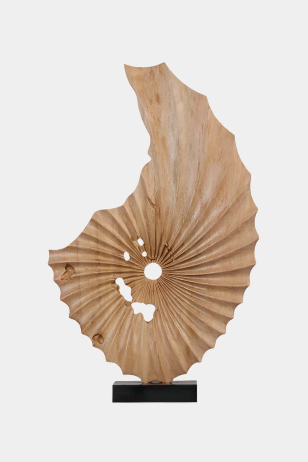 Organic Abstract Wooden Sculpture #AWS 014