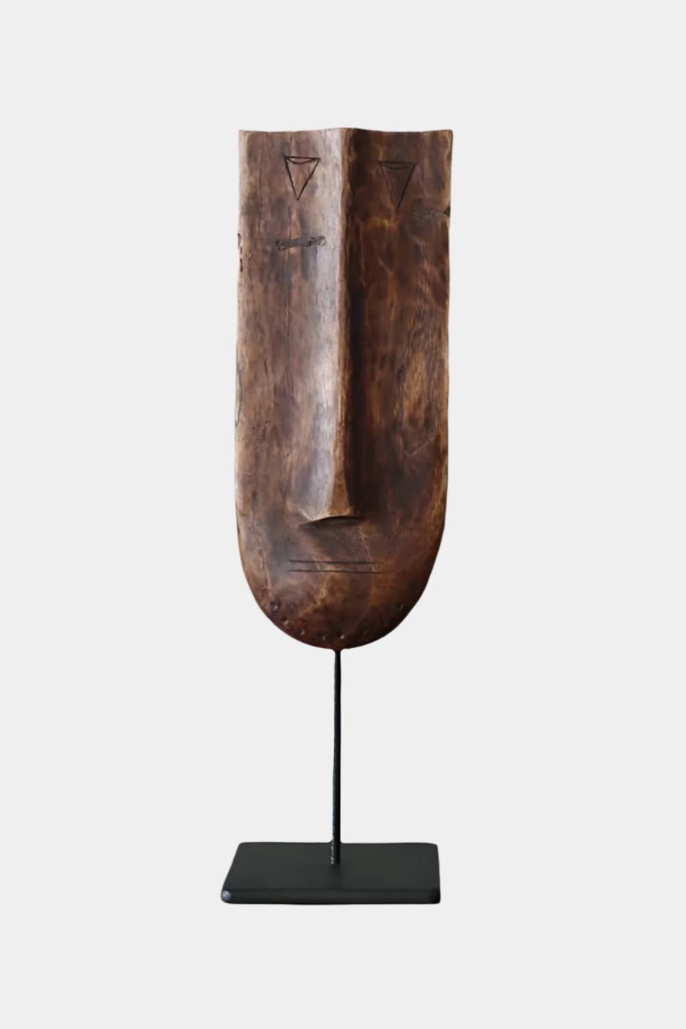 Abstract Wooden Mask Sculpture #AWS 022