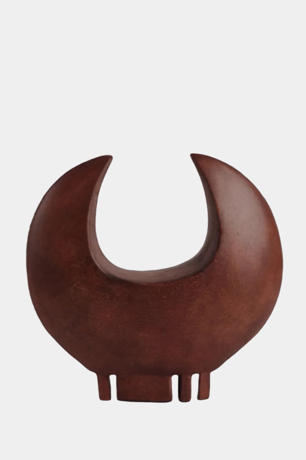 Crescent Abstract Ceramic Sculpture #AWS 007