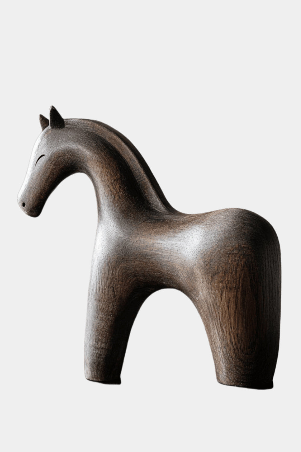 Minimalist Wooden Horse Sculpture #ACF 027