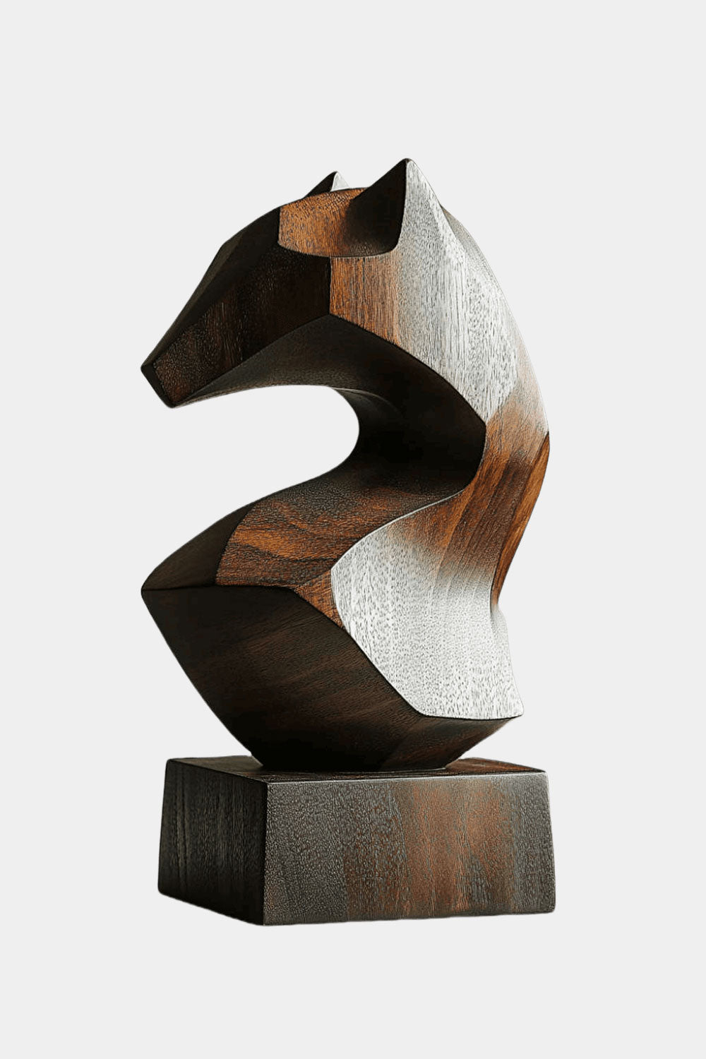 Abstract Wooden Animal Sculpture #ACF 042
