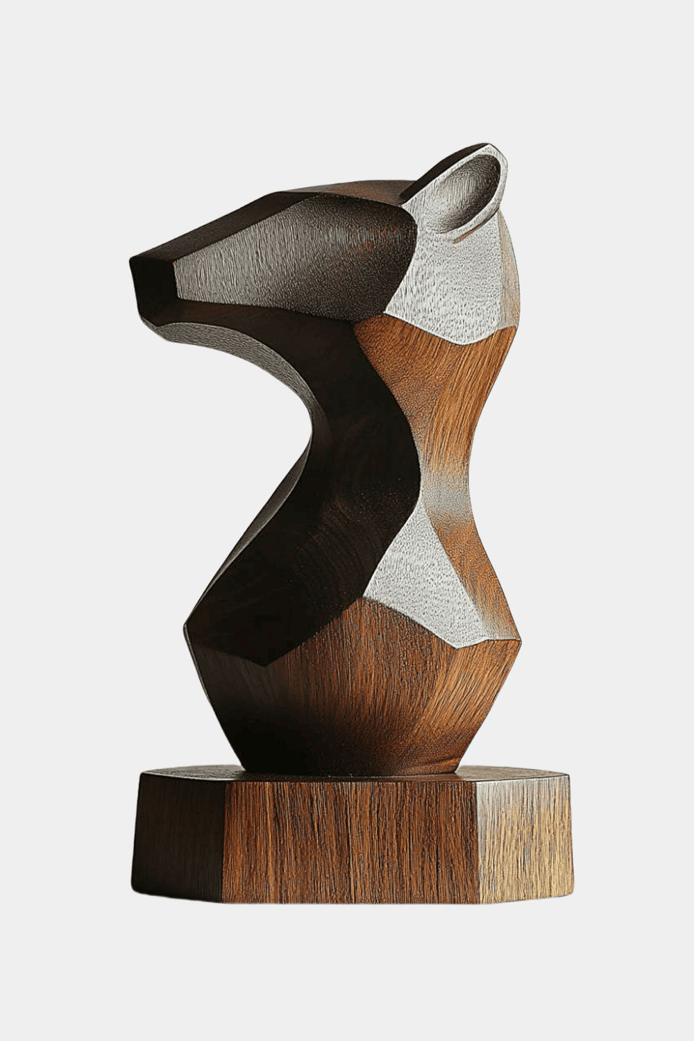 Abstract Wooden Animal Sculpture #ACF 048