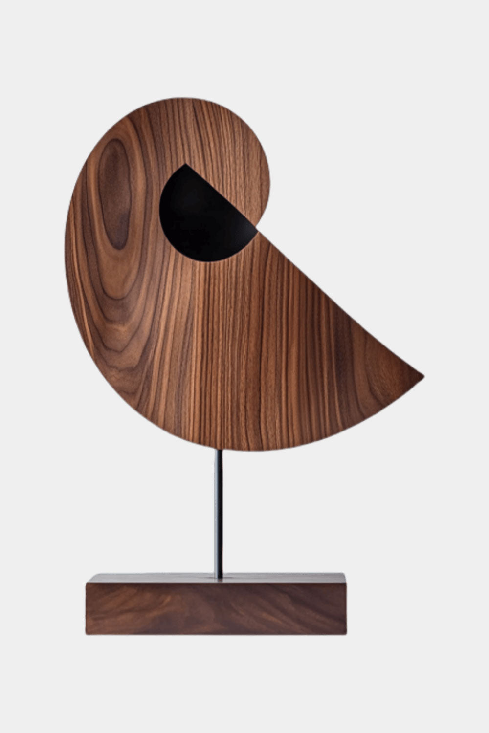 Minimalist Wooden Bird Sculpture #ACF 061