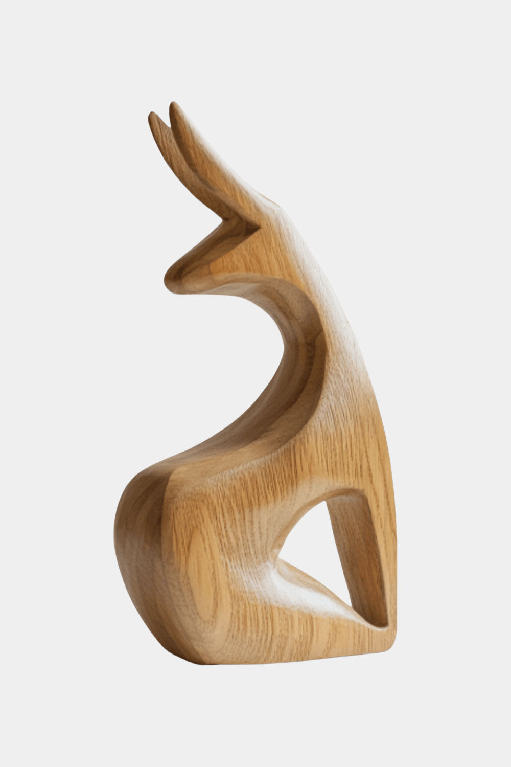 Minimalist Wooden Rabbit Sculpture #ACF 066