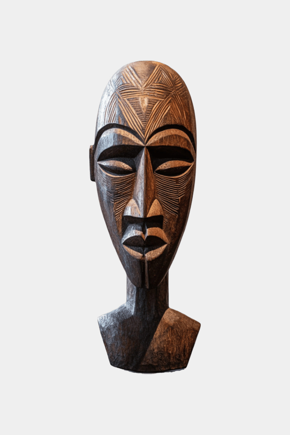 Large Ethnic Wooden Sculpture #ACF 012