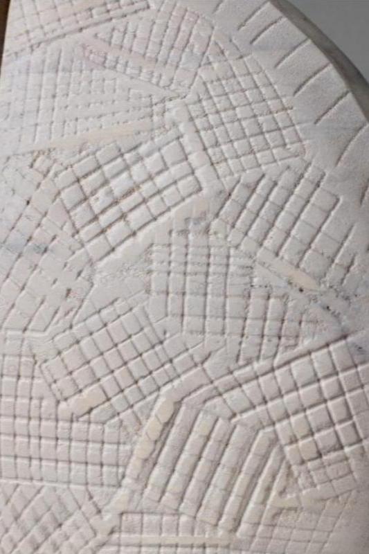 Abstract Wooden Disc Sculpture #AWS 015