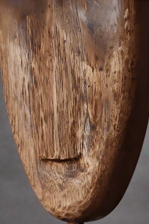 Abstract Wooden Face Sculpture #AWS 021
