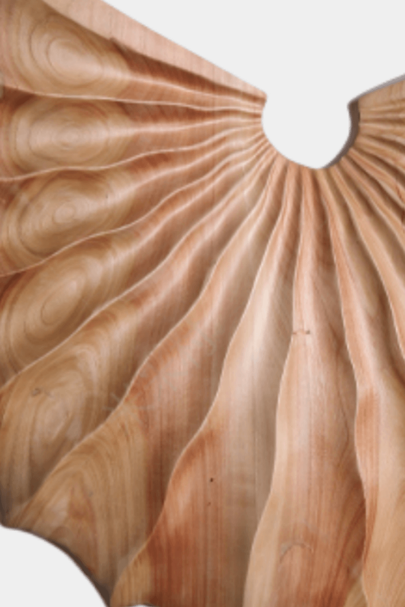 Inspired Abstract Wooden Sculpture #AWS 017