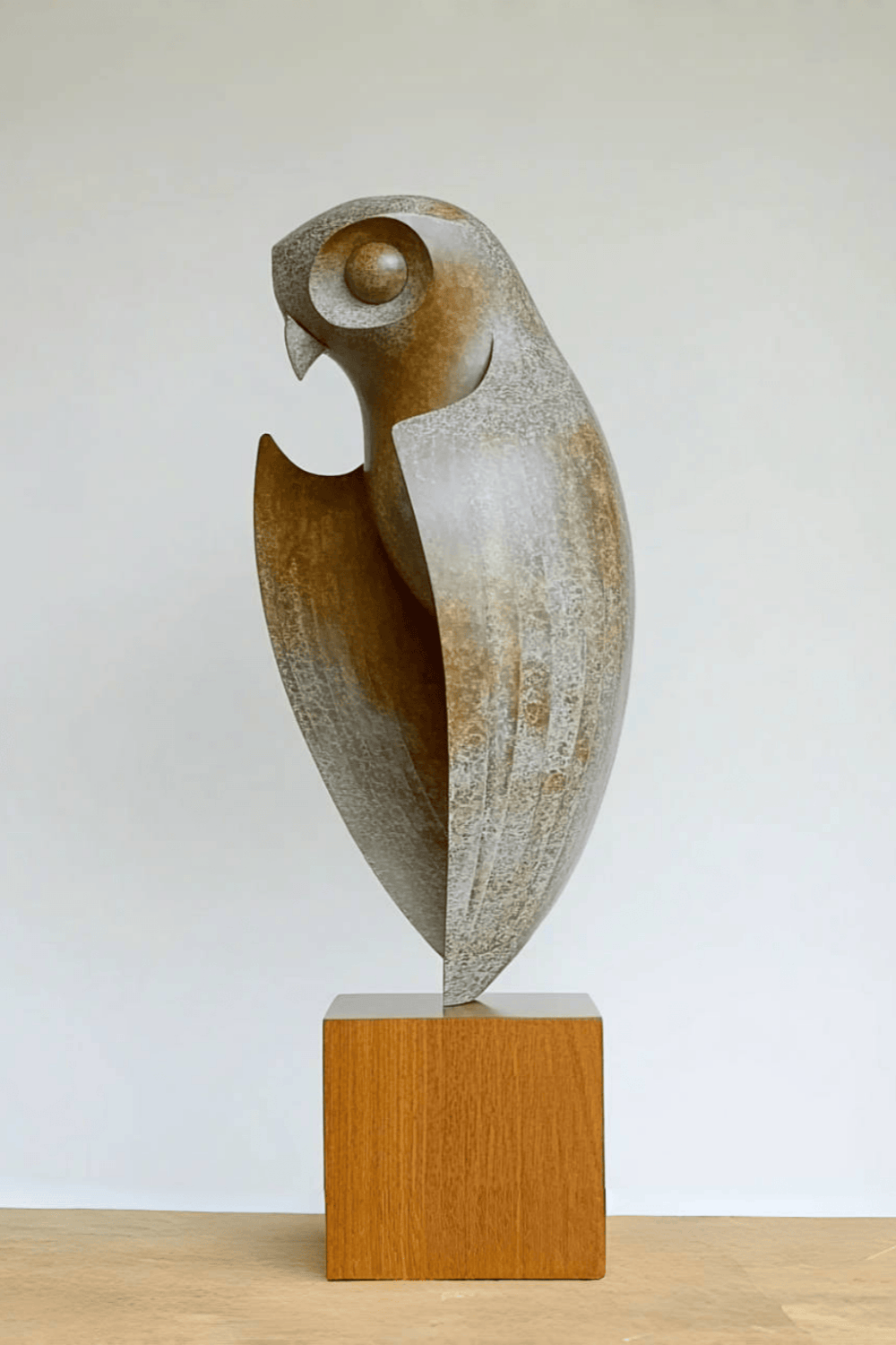 Large Modern Owl Sculpture #ACF 023