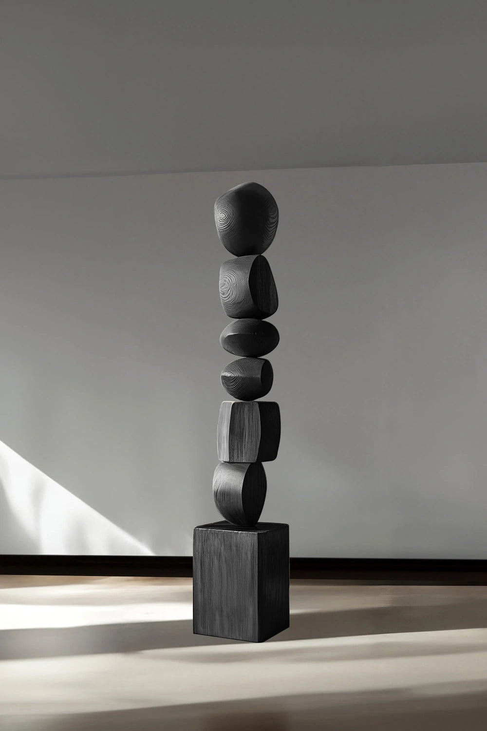 Large Modern Wooden Sculpture #ACF 005