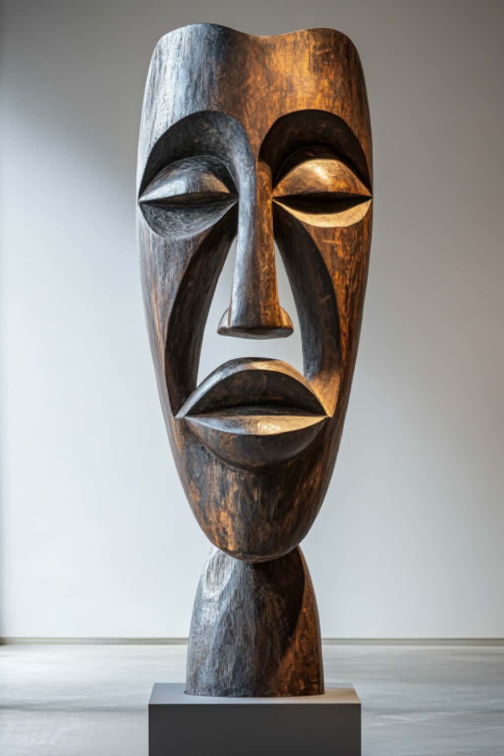 Large Abstract Mask Sculpture #ACF 010