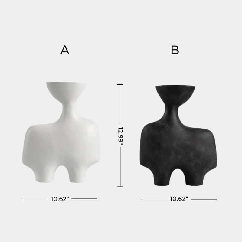 Abstract Ceramic Figure Sculpture #AWS 008