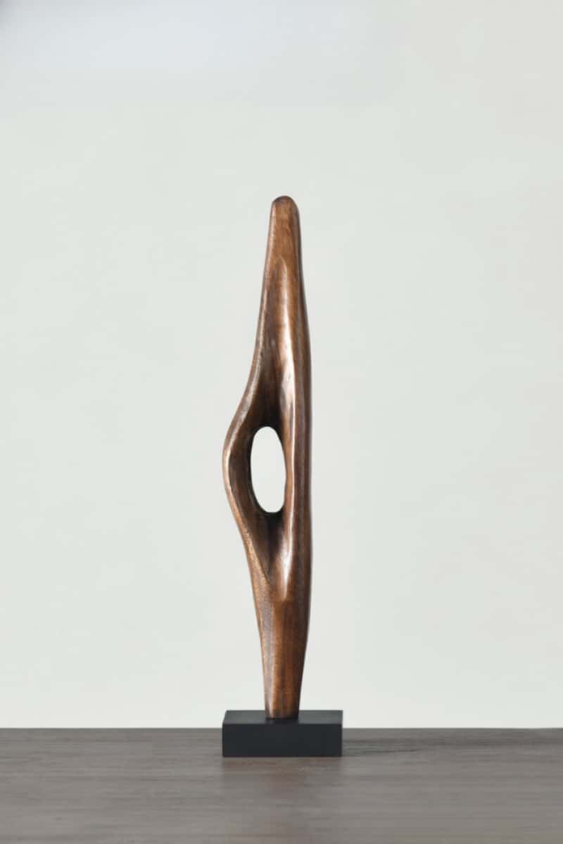 Organic Abstract Wooden Sculpture #AWS 013
