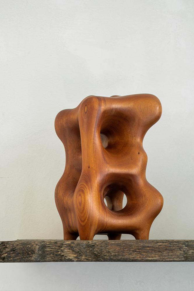 Geometric Abstract Wooden Sculptur #AWS 019