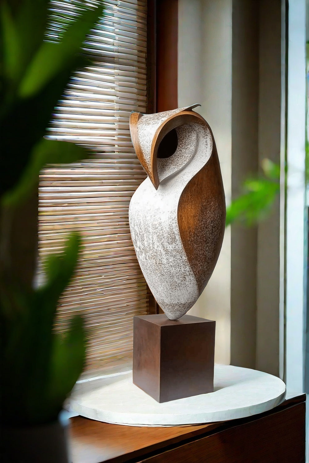 Large Modern Owl Sculpture #ACF 022