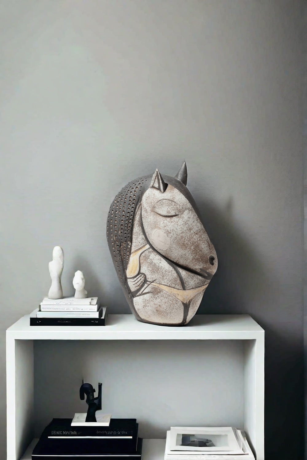 Large Minimalist Horse Sculpture #ACF 017